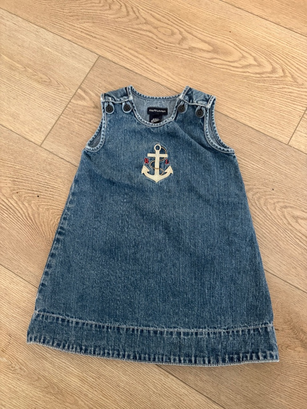 Ralph Lauren anchor denim jumper